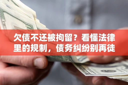 北京欠债不还被拘留？看懂法律里的规制，债务纠纷别再徒劳奔波