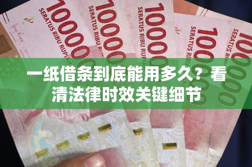 北京一纸借条到底能用多久？看清法律时效关键细节